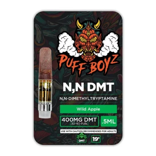 Puff-Boyz-NN-DMT-.5ML400MG-Cartridge - Wild Apple.