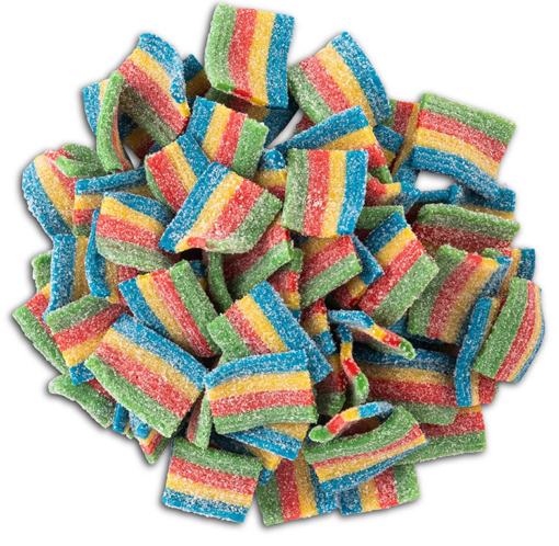 Buy LSD Edible 100ug Rainbow Sour Belts